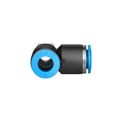 Festo QSTL-1/8-8 Acessórios hidráulicos pneumáticos QSTL Série T Acessórios R 1/8 Macho A 8 mm