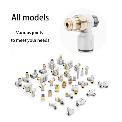 Acessórios pneumáticos em latão de tipo SMC KB2S4-M5 6-01 com rosca recta