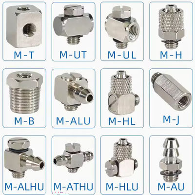 Conector de torção rápida micro do tipo cilindro SMC / acessórios pneumáticos