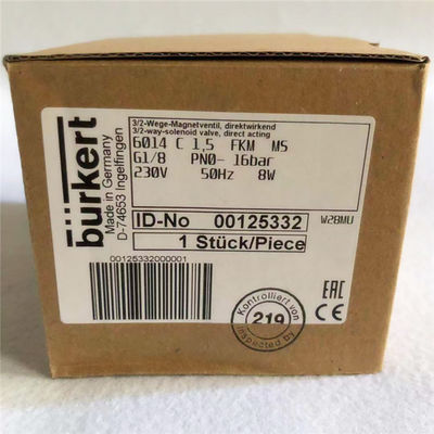 Válvula de pistão de solenoide com classificação IP65 AC230V 00125332
