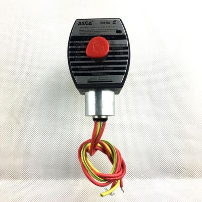 ASCO SCB320B174.230/50 NPT1/4 3/2 Corpo de latão universal NBR série 320 válvulas solenoides em linha operadas diretamente