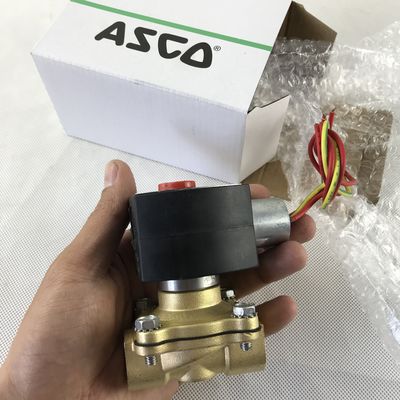 ASCO EF8210G003 120/60AC 2 vias de latão 3/4 em válvula solenoide normalmente fechada Serviço Geral