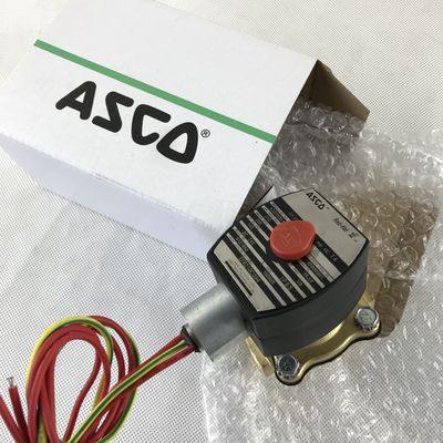 ASCO EF8210G003 120/60AC 2 vias de latão 3/4 em válvula solenoide normalmente fechada Serviço Geral