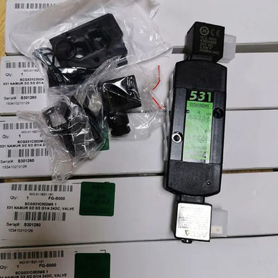 Instalação de revestimento de válvula de solenoide Asco 5/3way Scg531c002ms