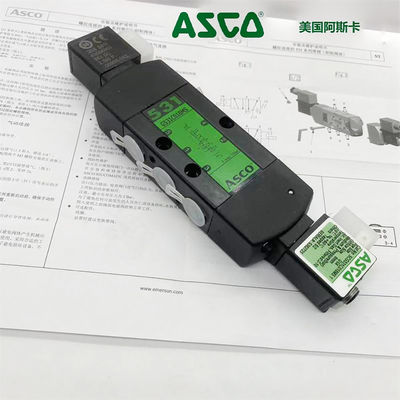 SCG531C018MS ASCO série 531 válvula solenoide de bobina dupla