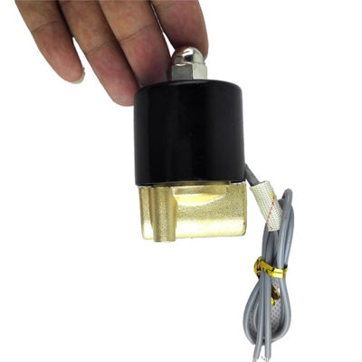 2W série válvula de solenoide 2W025-08 normalmente fechado 1/4 " válvula de água de ar