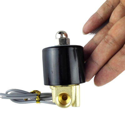 2W série válvula de solenoide 2W025-08 normalmente fechado 1/4 " válvula de água de ar
