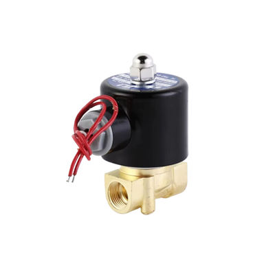 2W040-10 Válvula de solenoide acionada diretamente 2 vias de latão 3/8 polegadas