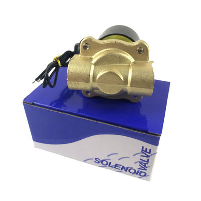3/4 polegadas 2W200-20 NPT Água Ar Latão Solenoide NC 2 Way
