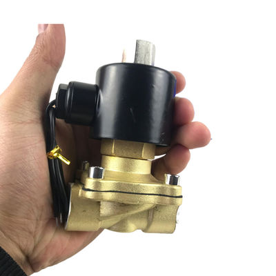 3/4 polegadas 2W200-20 NPT Água Ar Latão Solenoide NC 2 Way
