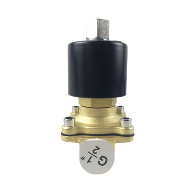 2W160-15 1/2 polegadas de água válvula de solenoide elétrico latão normalmente fechado