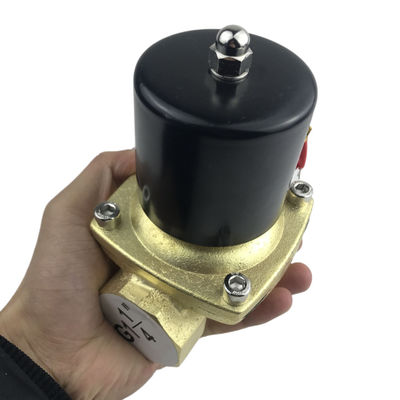 Normalmente aberta 2W350-35 1 1/4 de polegada de latão puro válvula solenoide de água válvula de ar NO