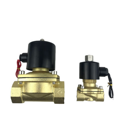 N/O 2W400-40 2 Way 1-1/2" Gás Água Pneumática Elétrica Solenoide válvula Água Ar Normalmente aberto