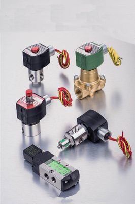 NF8551B402MO-24VDC 1/4 de polegada Asco 4 Way Solenoide Valve 2 PSI Operação mínima