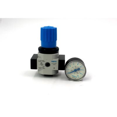 FESTO liga de zinco LR-3/8-D-MINI 162580 LR-3/8-D-MINI-MPA 8002286 válvula reguladora de pressão com manômetro de pressão 0,5-12 bar