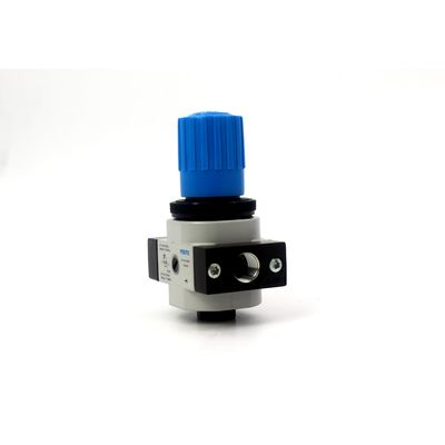 FESTO LR-1/8-D-MINI 159624 LR-1/8-D-MINI-MPA 8002274 válvula reguladora de pressão de liga de zinco com manômetro de pressão 0,5-12 bar