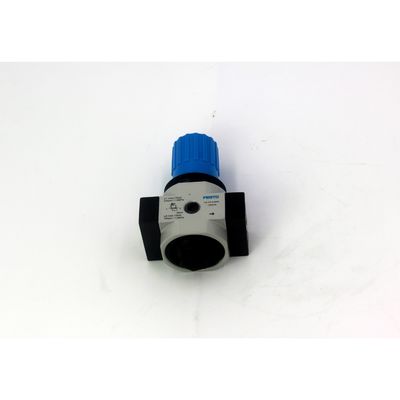 FESTO LR-1/8-D-7-MINI 162582 LR-1/8-D-7-MINI-MPA 8002288 válvula reguladora de pressão de liga de zinco com manômetro de pressão 0,5-7 bar