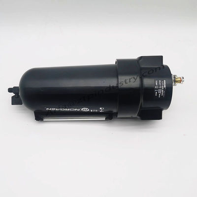L17-600-MP9G, lubrificador de micro-nevoeira, portas NPT de 3/4", tigela de metal, com escoamento