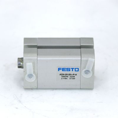 ADN-12-10-A-P-A FESTO cilindro pneumático de dupla ação bastão de pistão 12 mm curso 10 mm cilindro compacto