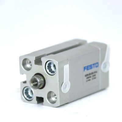 ADN-12-40-A-P-A 536210 cilindro de pistão de liga de alumínio compacto de 12 mm com curso de 40 mm para aplicações industriais