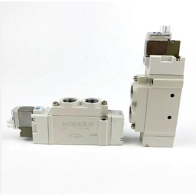 SY7220-5LZD-02 Port Size 1/4 SMC Solenoide Valve DC24V 2 Posição Dupla