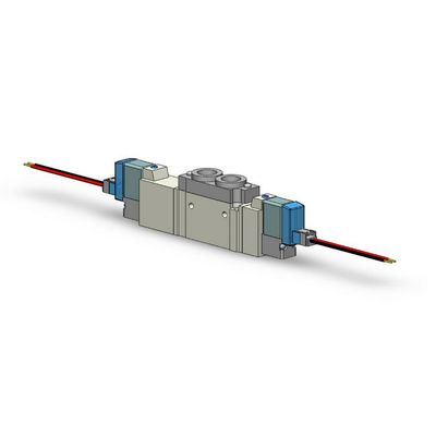 SMC SY5320-6LZD-C4 válvula de solenoide pneumática DC12V 3 posições Centro fechado de um toque