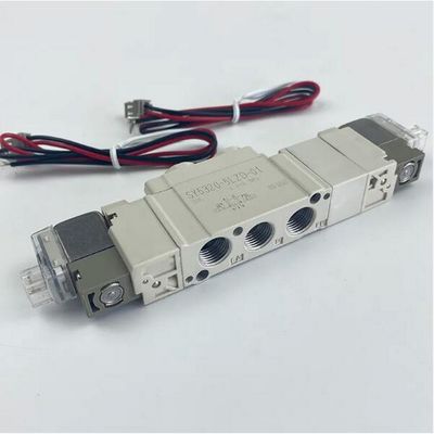 SMC SY5320-6LZD-C4 válvula de solenoide pneumática DC12V 3 posições Centro fechado de um toque