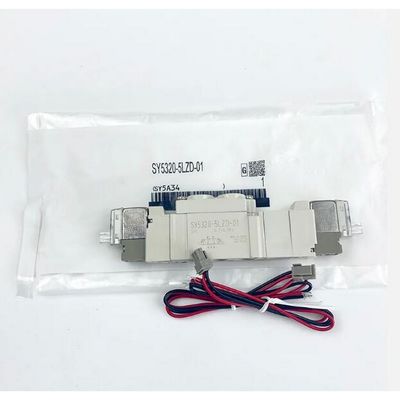 SMC SY5120-6LZD-C8 2 Posição Single One-touch Fitting Ø8 Pneumatic Solenoid Valve DC12V