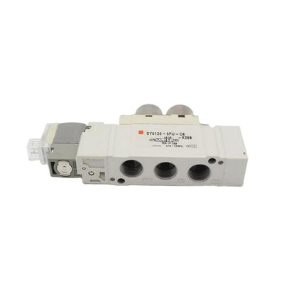 SMC SY5120-6LZD-C6 Portão de válvula de solenoide pneumático Dimensão ø6 2 Posição Single DC12V