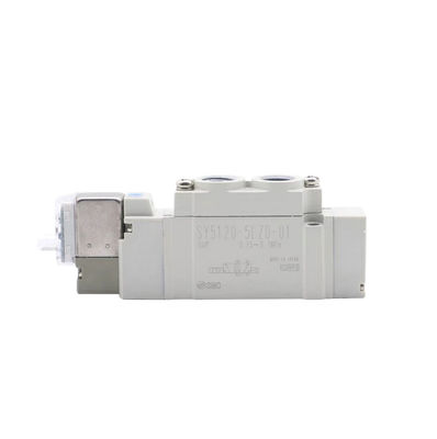 Tamanho da porta Ø6 SY3420-6LZD-C6 SMC Pneumática Solenoide Valve3 Posição Centro de escape DC12V