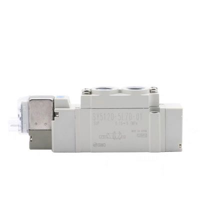 SMC SY3420-6LZD-C4 válvula de solenoide pneumática DC12V 3 posição centro de escape Tamanho da porta Ø4