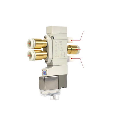 SY3420-6LZD-M5 SMC válvula solenoide M5 X 0.8 3 posição centro de escape DC12V
