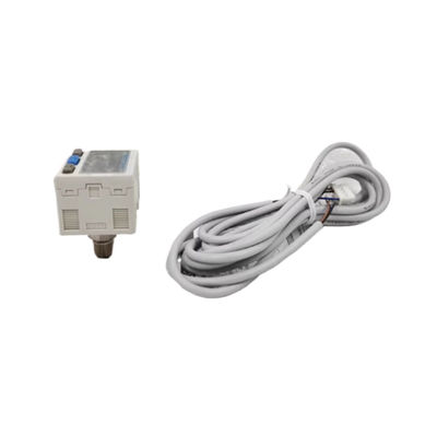 Interruptor de pressão digital SMC ZSE30AF-01-C Pressão composta NPN Colector aberto 1 Saída Análogo Saída de tensão