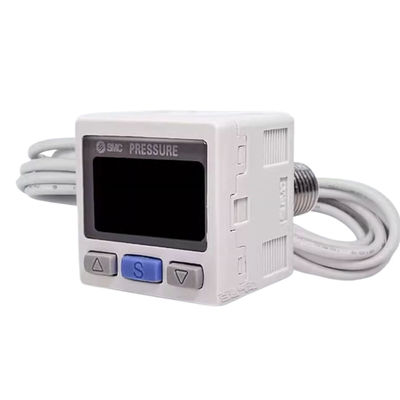 SMC ZSE30A-01-N Interruptor de pressão digital Pressão de vácuo R1/8 Display de 2 cores NPN Colector aberto 1 saída