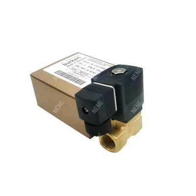 Válvula Solenoide Burkert 00126217 6014 C Normalmente Fechada G1/8 1.5 Flow Hole AC24V 8W Corpo da válvula de aço inoxidável 0~16bar