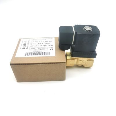00126206 Válvula Solenoide Burkert 6014 D Normalmente aberta G1/4 2.5 Flow Hole AC24V 8W Corpo da válvula de latão