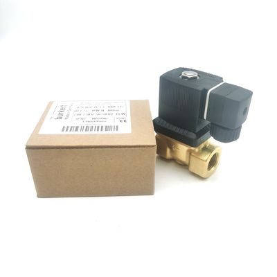 00126206 Válvula Solenoide Burkert 6014 D Normalmente aberta G1/4 2.5 Flow Hole AC24V 8W Corpo da válvula de latão