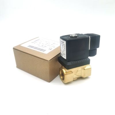 00126206 Válvula Solenoide Burkert 6014 D Normalmente aberta G1/4 2.5 Flow Hole AC24V 8W Corpo da válvula de latão
