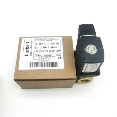 00126204 6014 D Válvula de solenoide de latão Burkert aberta normalmente G1/8 2.5 Flow Hole AC220V 8W