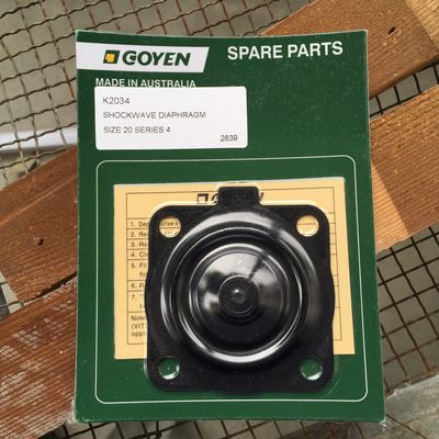 Kit de manutenção Goyen RCAC20 Tipo K2034 Série T4, ST4, DD4, FS4 Material nitrílico melhor escolhido