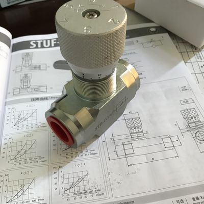 Valva de aceleração de precisão com escala STB-G1/4 STB-G3/8 STB-G3/4 STB-G1 Valva de aceleração hidráulica