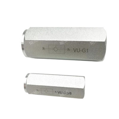 Tubo de válvula de sentido único VU-G1/2 Válvula hidráulica de sentido único