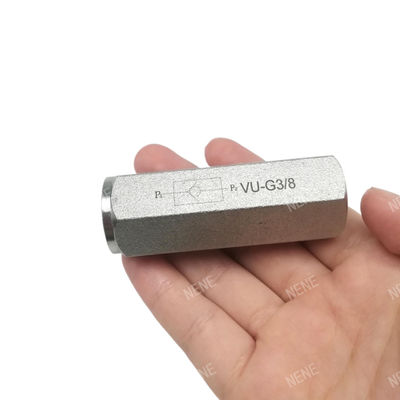 Tipo de tubo válvula hidráulica VU-G3/8 de grande diâmetro válvula unidirecional roscada Fabricante Fonte Vendas directas