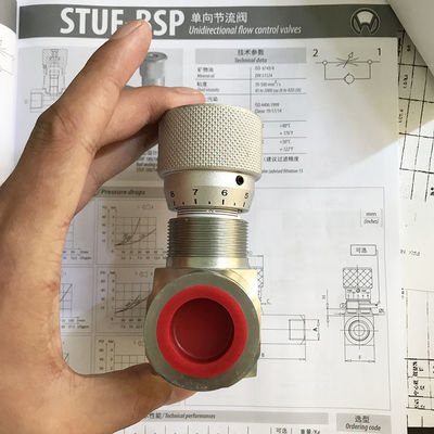 Encontre a válvula de controlo hidráulica perfeita para o STB-G3/4