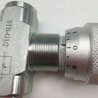 Válvula de pressão hidráulica STB-G1/2 Filtração SAE Classe 4 ou superior