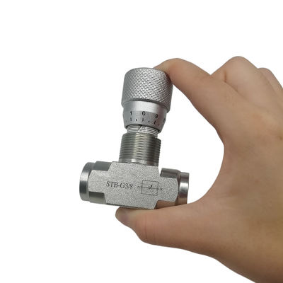 Válvula de controlo hidráulica durável STB-G3/8 45 a 2000 Ssu 6 a 420 CSt