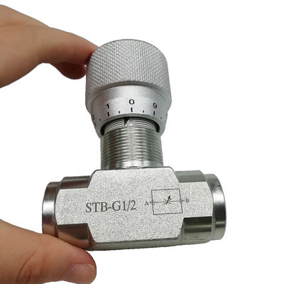 Válvula de controlo hidráulica STB-G1 para fluido de viscosidade 10-500 mm2 ⁄ S