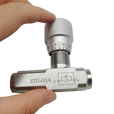 Válvula de controle de fluxo de precisão de 6 polegadas Válvula de aceleração hidráulica