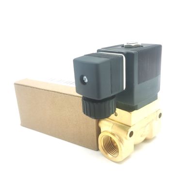 00134237 6013 Tipo Burkert válvula eletromagnética G1/8 DC24V Corpo de latão NC Selo FKM