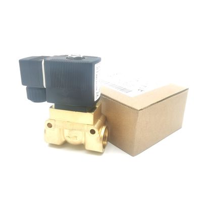 00134237 6013 Tipo Burkert válvula eletromagnética G1/8 DC24V Corpo de latão NC Selo FKM